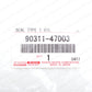 New Genuine OEM Toyota 96-00 RAV4 Passenger Drive Shaft Oil Seal 90311-47003