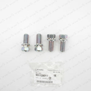 NEW GENUINE Subaru 901130011 Disc Brake Caliper Bracket Mount Bolt SET OF  4