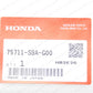 75711S9AG00 NEW GENUINE FOR HONDA REAR EMBLEM BADGE 75711-S9A-G00