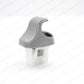 NEW GENUINE HONDA 08-12 ACCORD SUNVISOR SUNSHADE HOLDER CLIP NH686L LIGHT GRAY