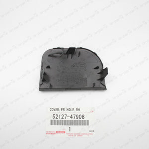 New Genuine for Toyota Prius 12-15 Front Bumper RH Tow Eye Cap 52127-47908