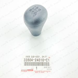 GENUINE TOYOTA CELICA TACOMA 4RUNNER BLACK SHIFT LEVER KNOB MTM 33504-24010-C1