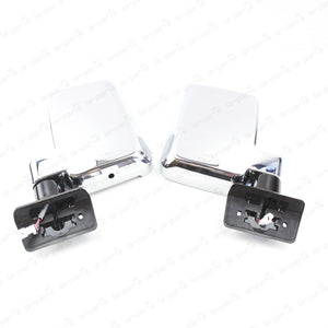 New Genuine OEM Toyota Land Cruiser HZJ79 GRJ71 Outer Rear View Mirror PAIR