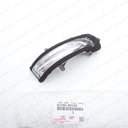 New Genuine OEM Toyota 12-21 Land Cruiser RH Mirror Signal Lamp 81730-60120
