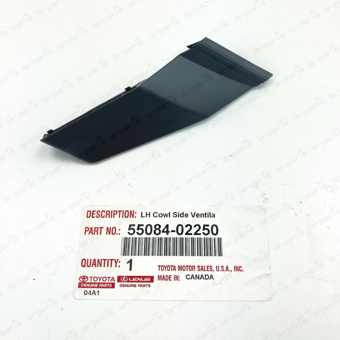 NEW GENUINE TOYOTA 14-19 COROLLA COWL SIDE COVER LH DRIVER SIDE 55084-02250