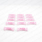 New Genuine Mitsubishi Roof Molding Clips  7403A143 Lancer Evolution SET OF 14
