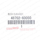 GENUINE TOYOTA 91-97 FJ80 LC LX450 FRONT LEADING ARM BUSHES 48702-60050 SET OF 4