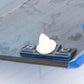 New Genuine Subaru Impreza 03-05 WRX STi Blue Front Bumper Driver Air Dam Skirt