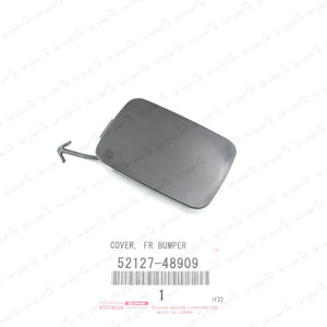 New Genuine OEM Lexus RX350 450h Front Right Bumper Tow Hook Cap 521270-48909