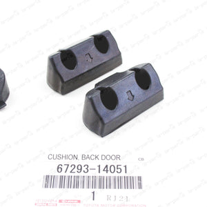 New Genuine Toyota 1993-1998 Supra Lower Back Door Stopper Cushion Kit
