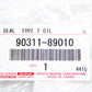 New Genuine OEM Toyota 3SGTE 3SGE 2AZFE 1AZFE Rear Main Oil Seal 90311-89010