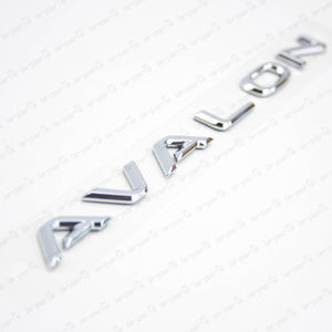 NEW GENUINE TOYOTA 13-18 AVALON LUGGAGE COMPARTMENT DOOR NAME PLATE 75442-07010