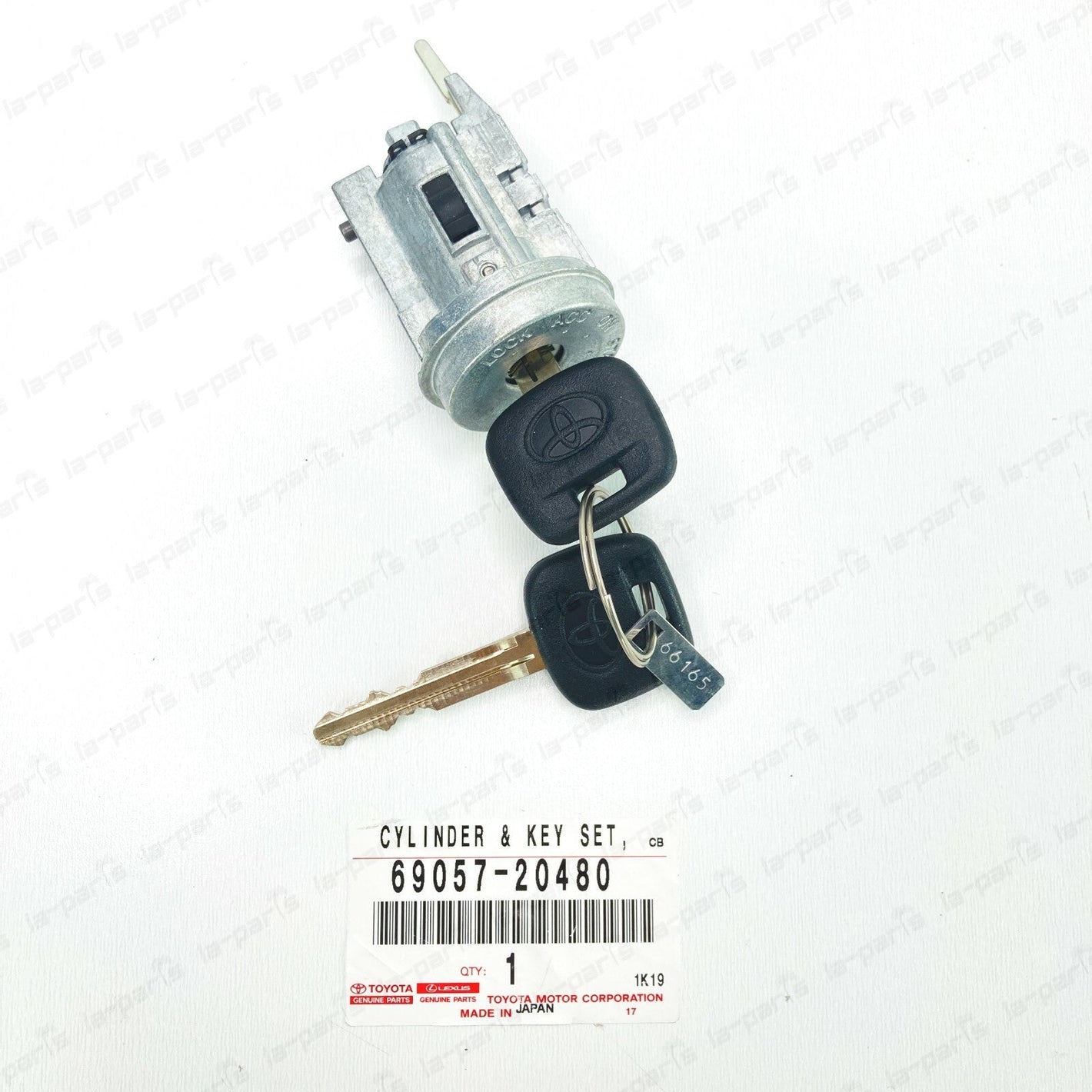 GENUINE 69057-20480 FOR TOYOTA  CYLINDER & KEY SET, IGNITION SWITCH LOCK