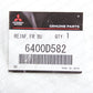 New Genuine OEM Mitsubishi 14-22 Outlander Front RH Bumper Bracket 6400D582