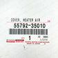 NEW GENUINE TOYOTA 07-14 FJ CRUISER AIR CENTER DUCT HOLE COVER 55792-35010
