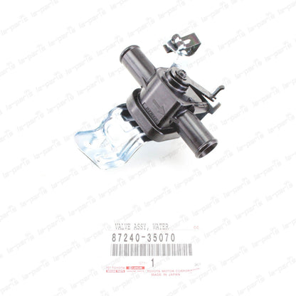 New Genuine For Toyota 98-02 4Runner Valve Assy, Heater Water 87240-35070