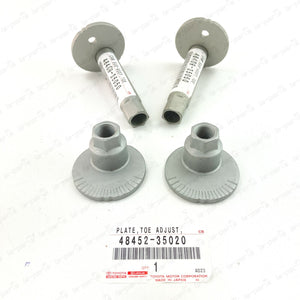 NEW GENUINE TOYOTA 4RUNNER TACOMA LOWER CONTROL CAM PLATE TOE ADJUST CAMBER