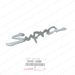 New Genuine for Toyota 93-98 Supra MK4 JZA80 Rear Emblem Badge "Supra"
