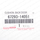 New Genuine Toyota 1993-1998 Supra Lower Back Door Stopper Cushion Kit