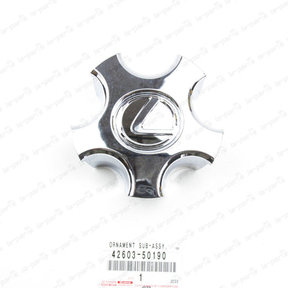 New Genuine OEM Lexus 2001-2003 LS430 Chrome Center Cap 42603-50190
