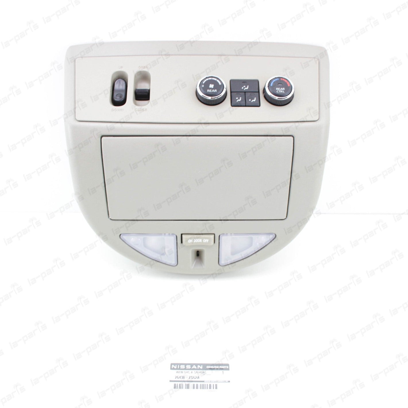 NEW GENUINE NISSAN 2009-2010 ARMADA FRONT OVERHEAD CONSOLE ASSY 26430-ZQ62A