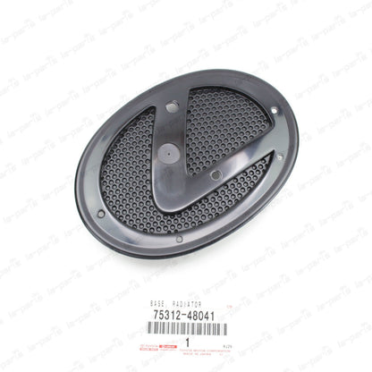 NEW GENUINE LEXUS RX350 2010-2013 BASE RADIATOR GRILLE EMBLEM 75312-48041