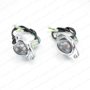 Genuine Toyota 79-84 Land Cruiser BJ FJ40 Rear License Plate Light Lamp SET OF 2