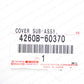 Genuine Toyota 16-21 Land Cruiser Allow Wheel Center Cap 4260B-60370 SET OF 4