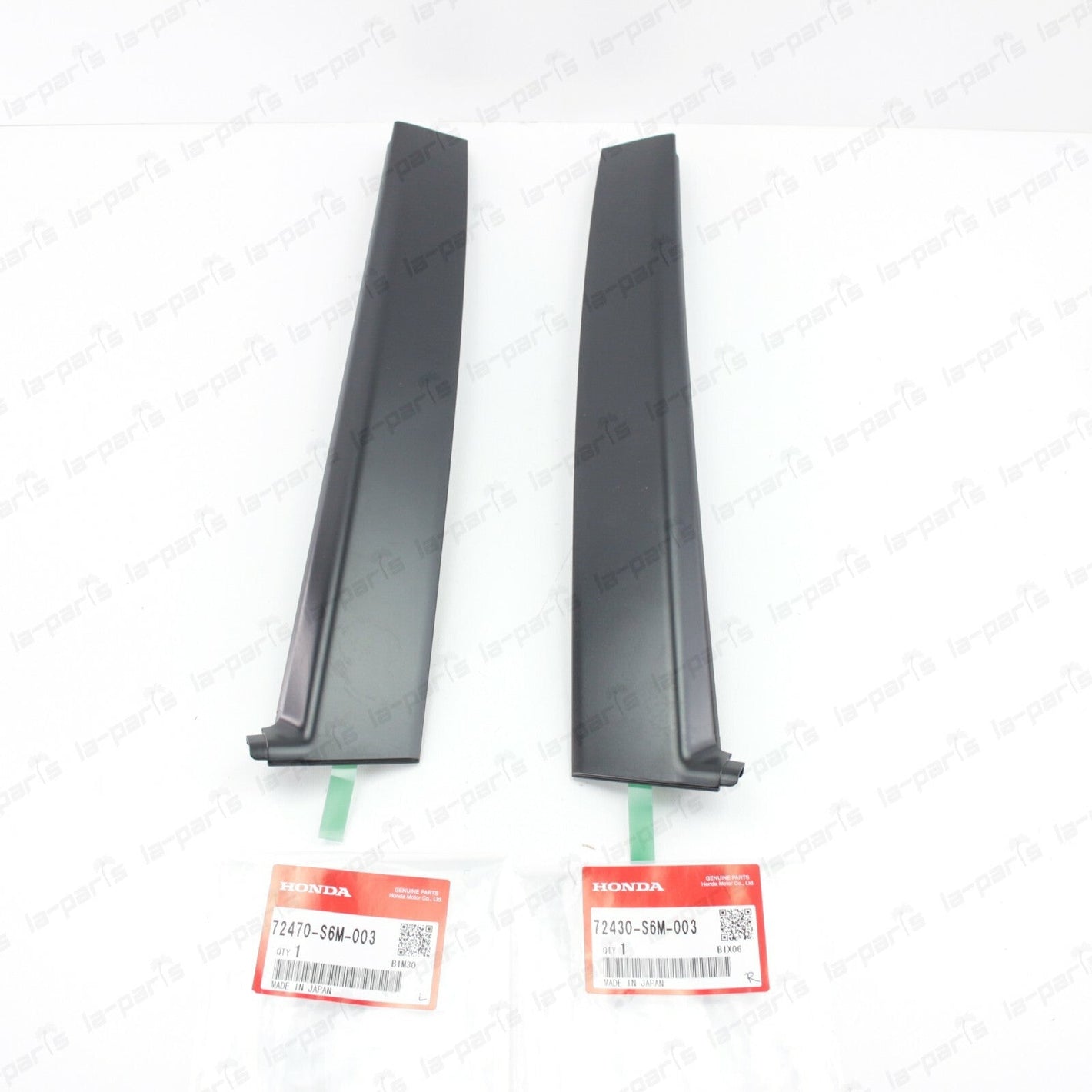 GENUINE HONDA DC5 ACURA 02-06 RSX DOOR GARNISH TRIM PILLAR SASH SET OF RH & LH