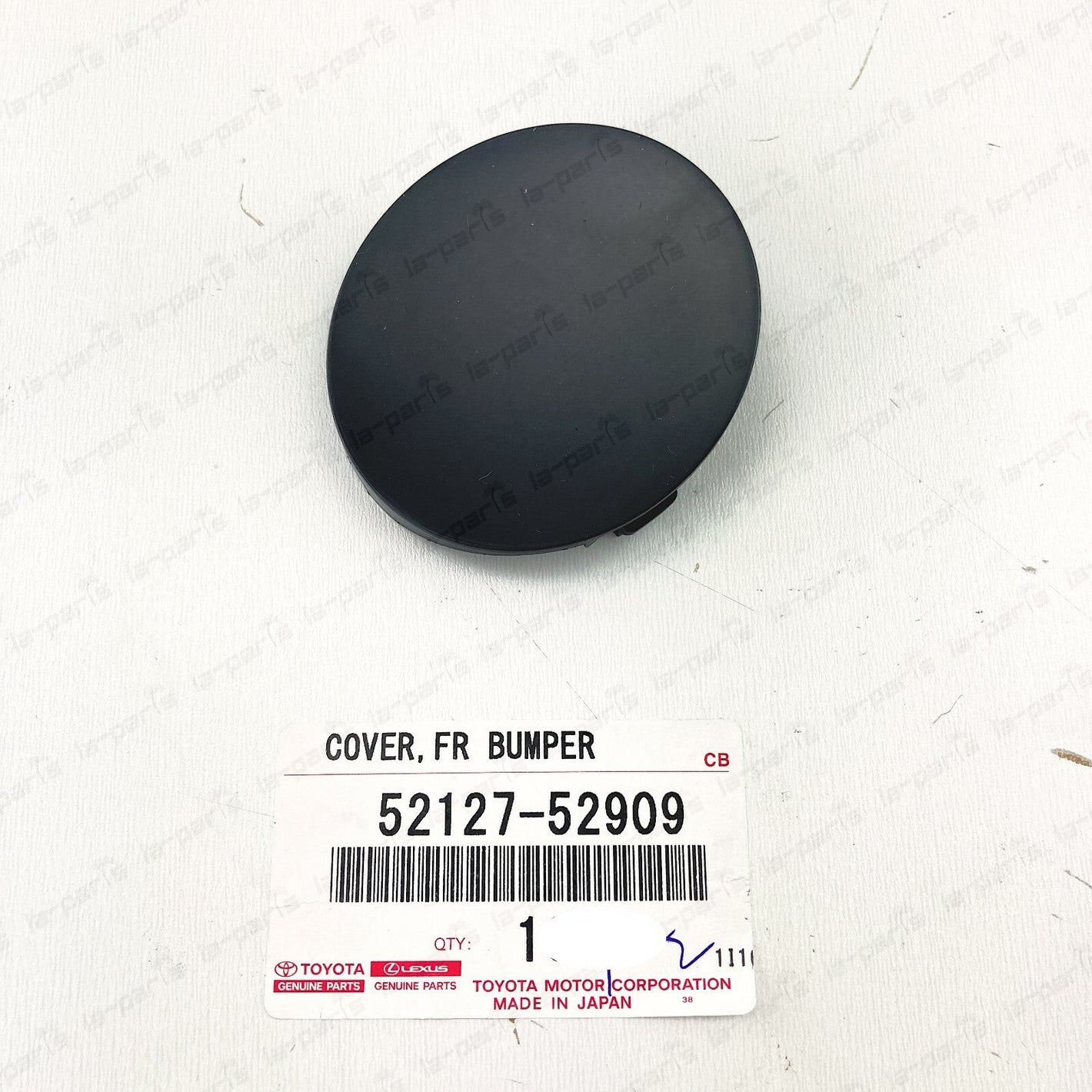 NEW GENUINE TOYOTA YARIS FRONT BUMPER TOW HOOK HOLE CAP COVER 52127-52909