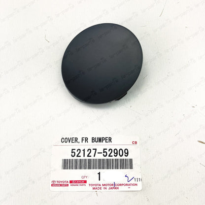 NEW GENUINE TOYOTA YARIS FRONT BUMPER TOW HOOK HOLE CAP COVER 52127-52909