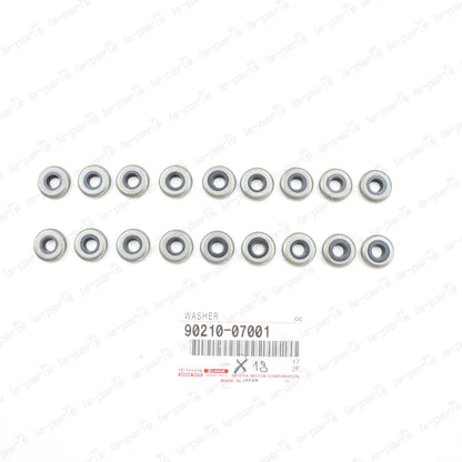 GENUINE TOYOTA 1JZGTE 2JZGTE 3SGTE 1UZFE VALVE COVER GROMMET WASHER SEAL QTY 18