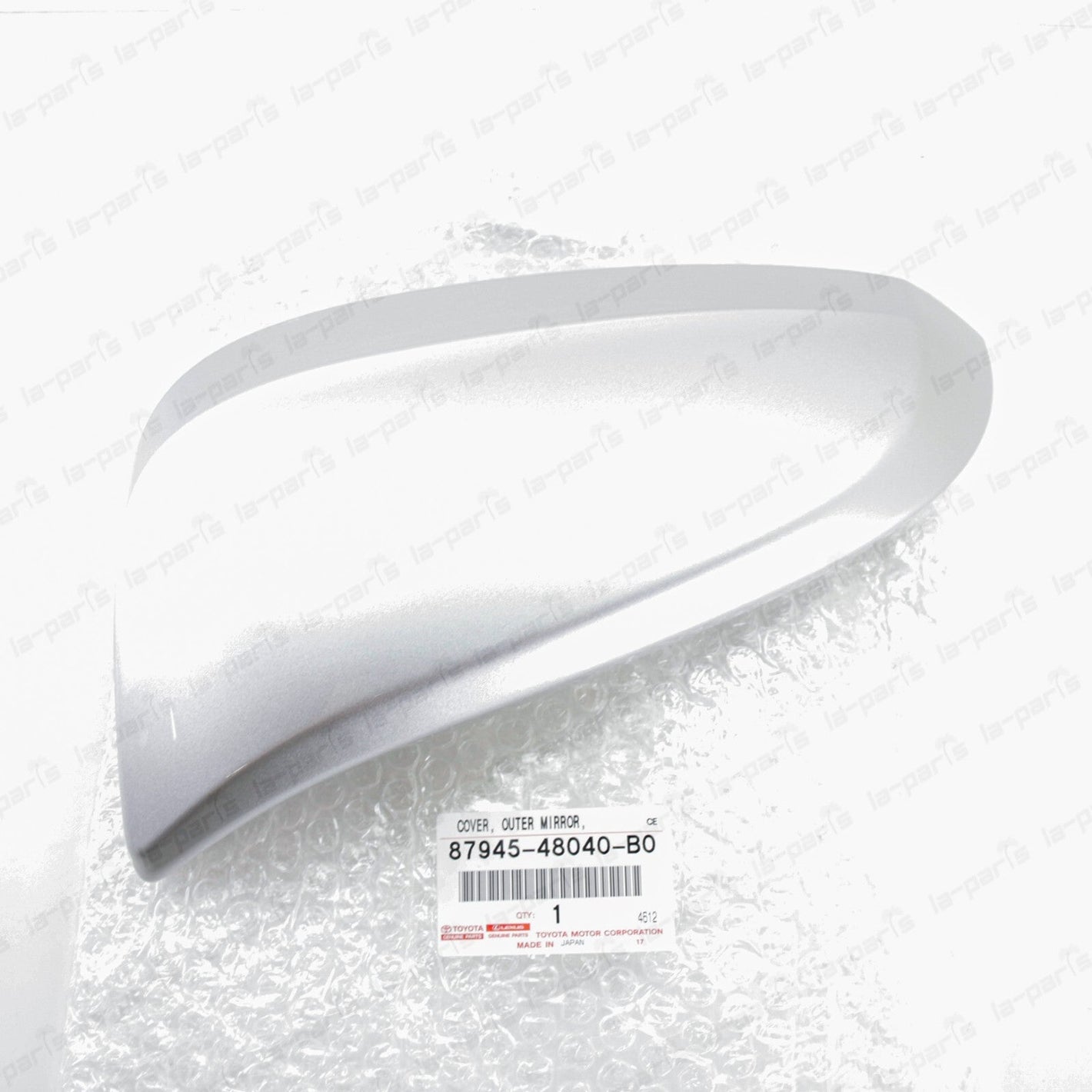 New Genuine Toyota 14-17 Rav4 1F7 Silver Driver Side Outer Mirror Cover