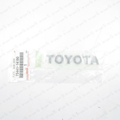 New Genuine for Toyota 93-98 Supra JZA80  Rear "Toyota" Emblem Badge 75441-14190