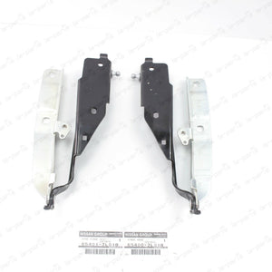 NEW GENUINE NISSAN INFINITI Q60 G37 COUPE HOOD HINGE LEFT + RIGHT  SET OF 2