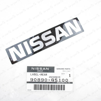 Genuine Nissan Datsun 1200 B120 B122 Sunny Truck Rear Emblem Sticker 90890-G5100