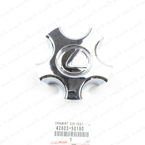 4260350190 NEW GENUINE FOR LEXUS 2001-2003 LS430 CHROME CENTER CAP 42603-50190
