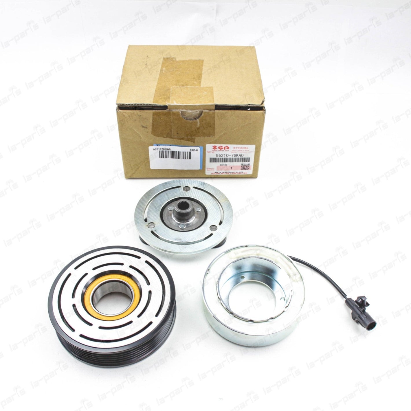 New Genuine Suzuki Grand Vitara Kizashi Magnet Clutch & Pulley Set 95210-76KA0