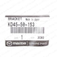 New Genuine 2013-2016 Mazda CX5 Left Driver Side Front Bumper Bracket Retainer
