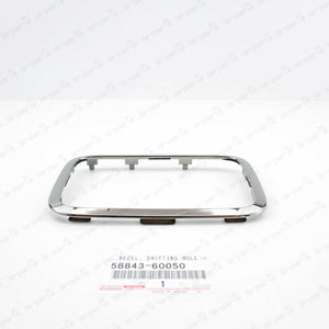 New Genuine For TOYOTA LAND CRUISER 100 Lexus LX470 SHIFT HOLE BEZEL 1998-2007
