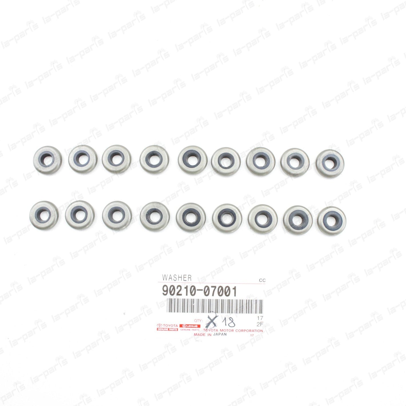 GENUINE TOYOTA 1JZGTE 2JZGTE 3SGTE 1UZFE VALVE COVER GROMMET WASHER SEAL QTY 18