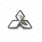 NEW GENUINE MITSUBISHI EVOLUTION 9 EVO IX FRONT EMBLEM  7415A050