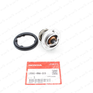 GENUINE HONDA ACURA ENGINE THERMOSTAT W/ GASKET CIVIC HR-V ILX 19301-RNA-315