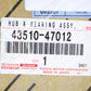 New Genuine OEM Toyota 2004-2009 Prius Front Axle Wheel Hub Bearing 43510-47012