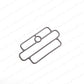 Genuine Suzuki Sidekick X-90 Throttle Body Air Control Valve Gasket 18138-58B00