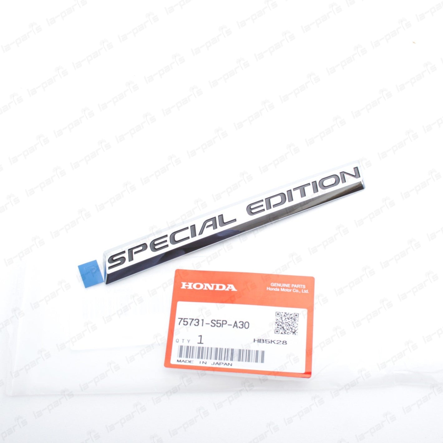 Genuine OEM Honda 05-17 Civic Accord Rear Special Edition Emblem 75731-S5P-A30