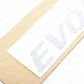 New Genuine OEM Mitsubishi Lancer EVO4 Silver EVOLUTION IV Decal MR322395 Qty:1