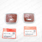 GENUINE HONDA INTEGRA DC2 DB8 TYPE-R FRONT & REAR EMBLEMS JDM ITR RED BADGES OEM