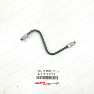 GENUINE TOYOTA FJ CRUISER 4RUNNER LEFT FRONT BRAKE TUBE HOSE 47316-35280