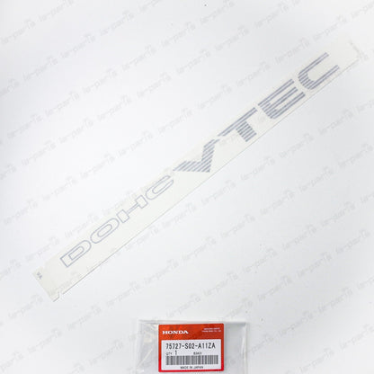 Genuine OEM Honda 99-00 Honda Civic Coupe Si B16 DOHC VTEC Side Sticker Qty:1